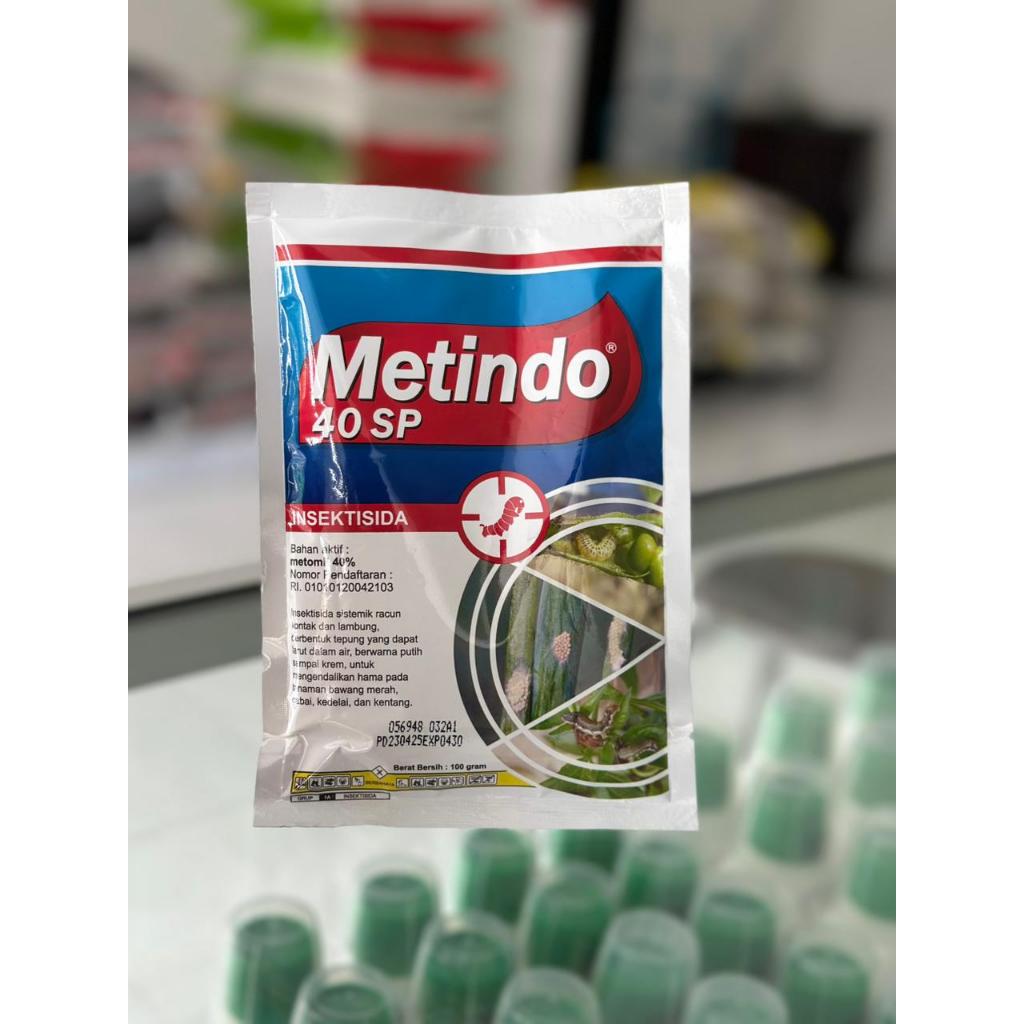 Metindo 40SP 100gr Insektisida / Ovisida Pencegah dan Pembasmi Hama Ulat pada Tanaman