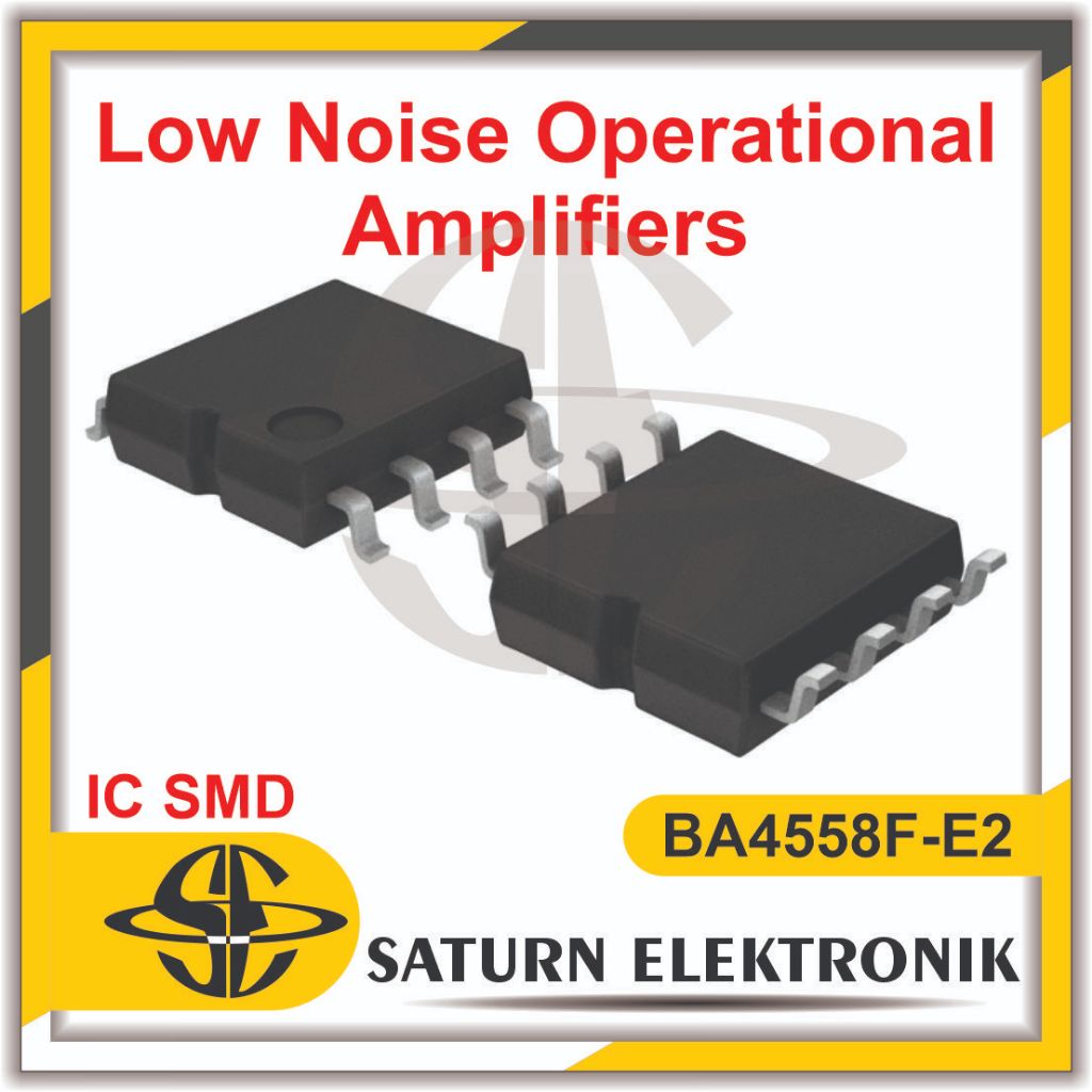 IC BA4558F-E2 SOP-8 SMD Low Noise Operational Amplifiers ROHM