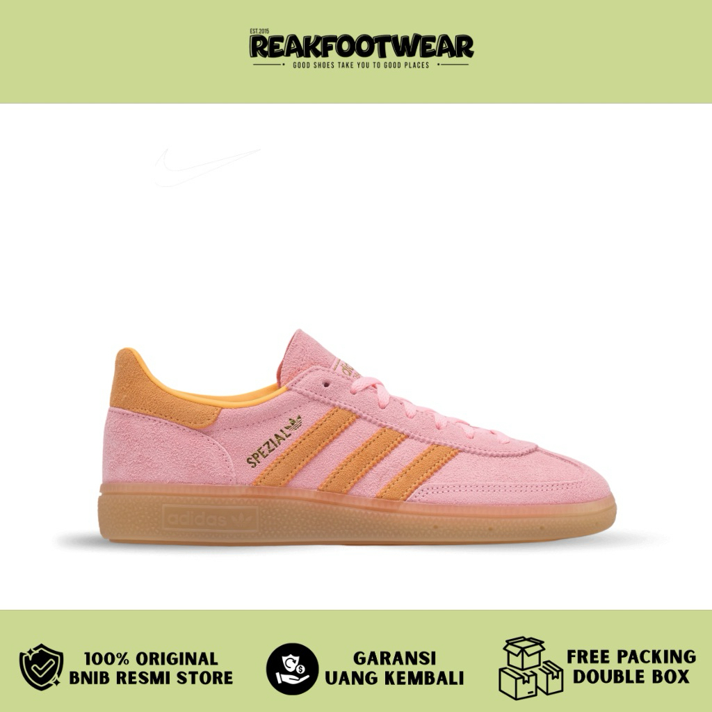 Adidas Handball Spezial Glow Pink Flash Orange - JR3606