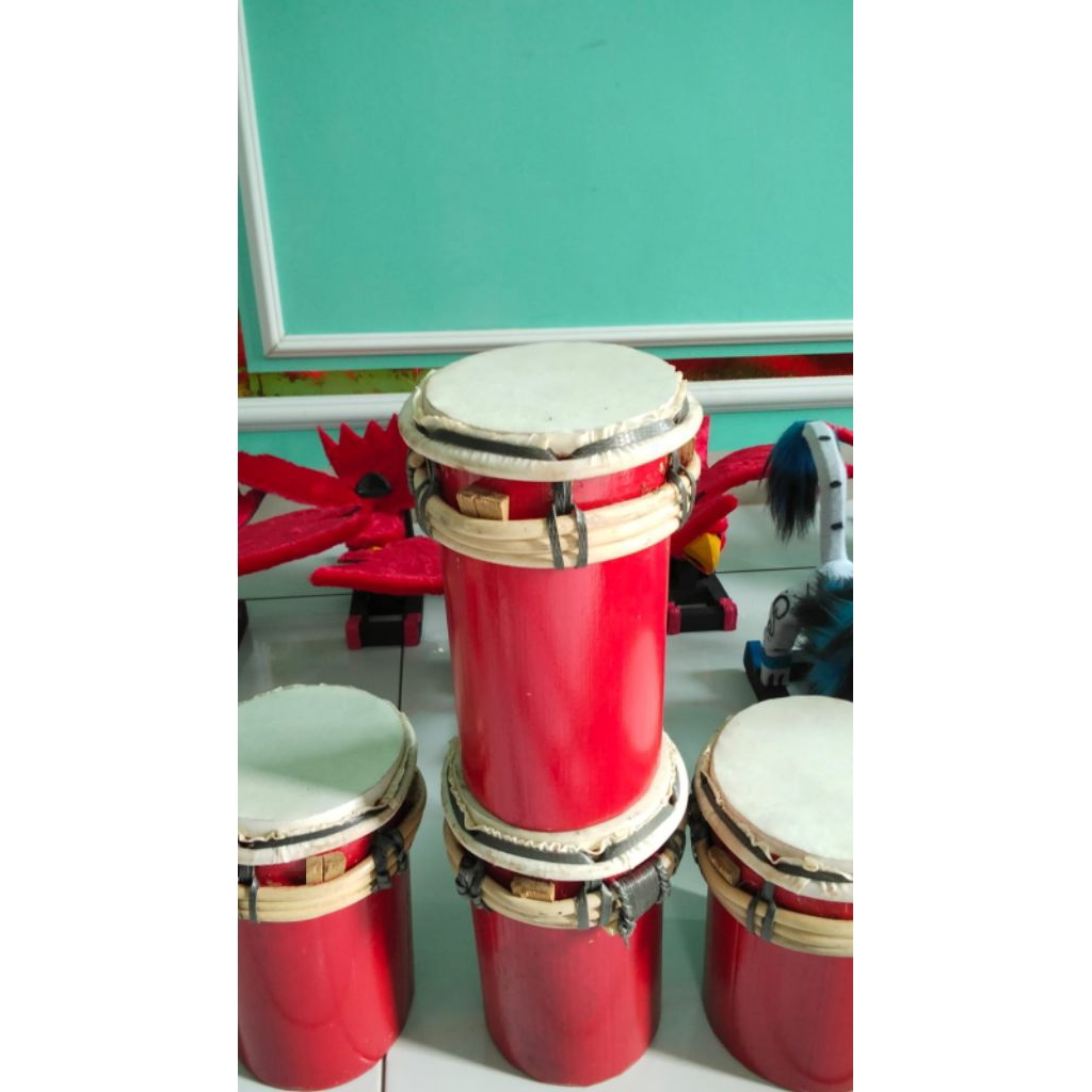 Tilingtit / Tilingtit dogdog kuda lumping / reak / dogdog mainan kesenian tradisional / mainan anak 