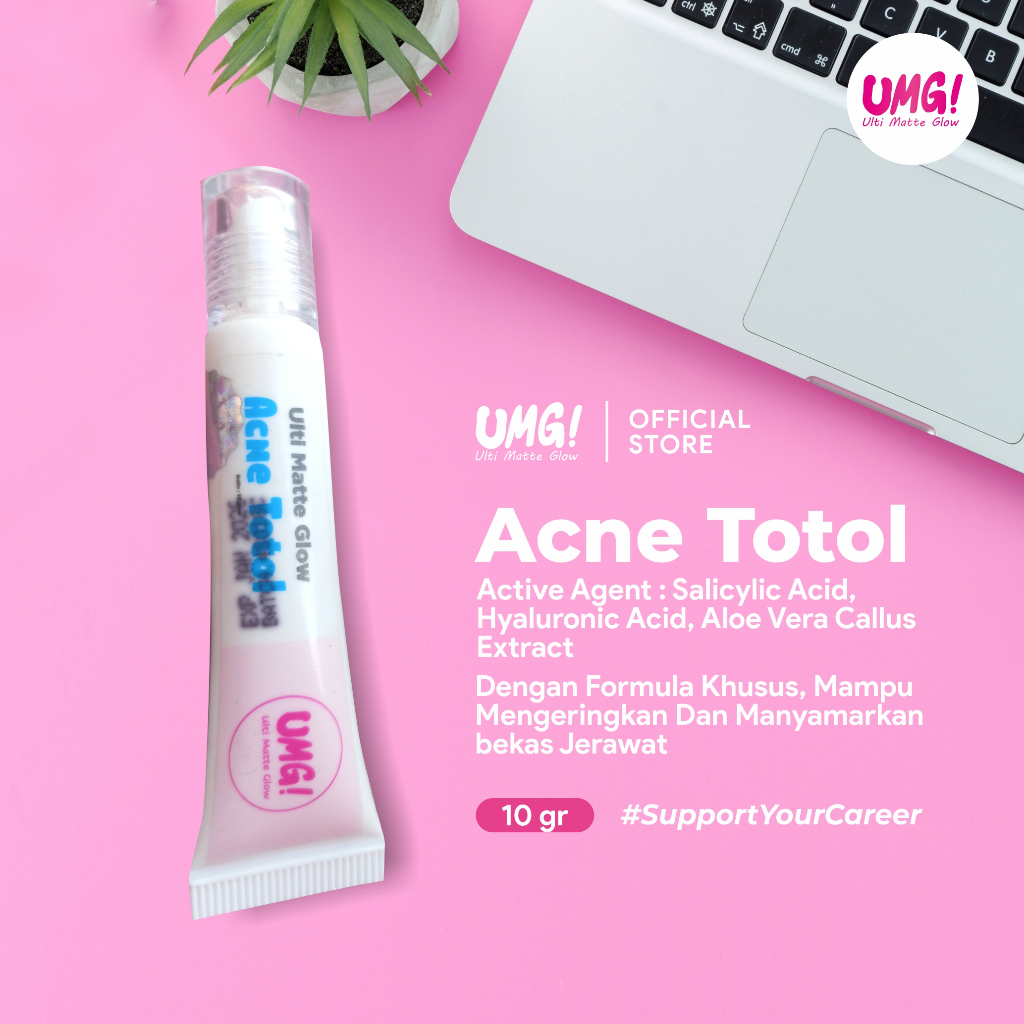 UMG Ulti Matte Glow (10gr) acne totol UMG (jerawat meradang)