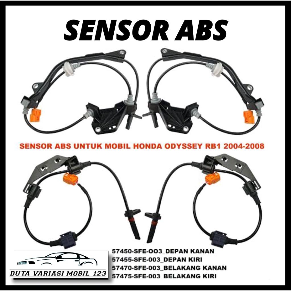 Sensor ABS Odyssey 2004-2007 Odyssey RB1