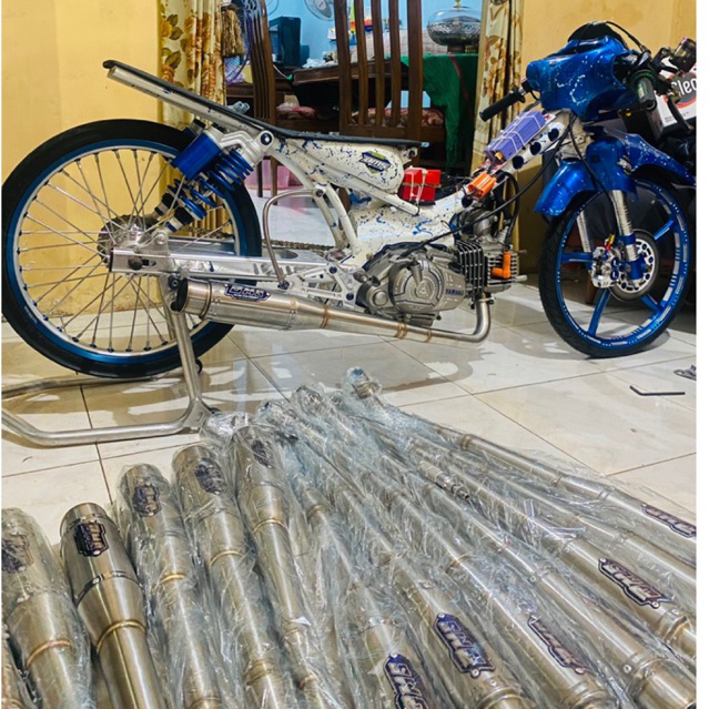 knalpot original BMS model lawasan buat sleep emgine