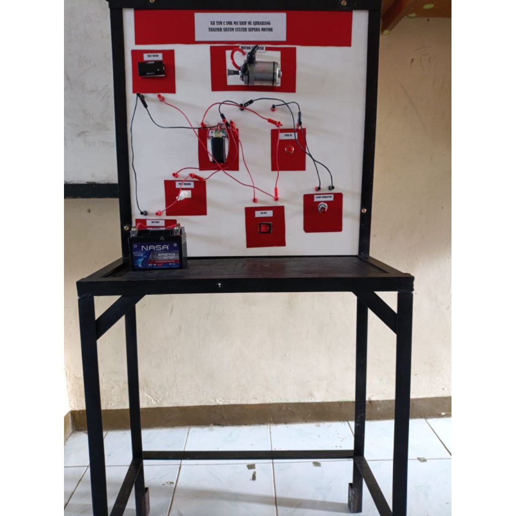 trainer sistem starter sepeda motor