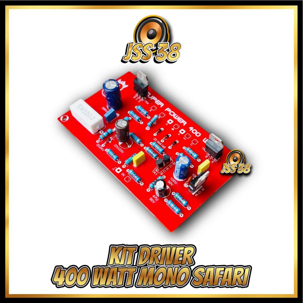 (KIT DRIVER) Driver 400 Watt Safari Mono ups