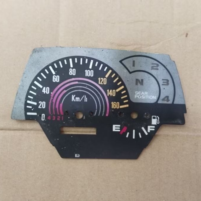 PAPAN SPEDOMETER SUZUKI TORNADO SHOGUN KEBO CRYSTAL ORIGINAL