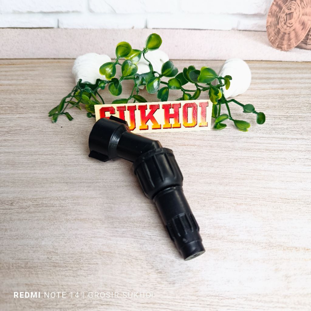 NOZZLE SOLO LUBANG 1 HITAM / NOZZLE SPRAYER SOLO