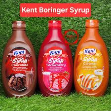 [METTA] pekanbaru/624g Kent Boringer Syrup Caramel / Sirup Stroberi / Chocolate Syrup