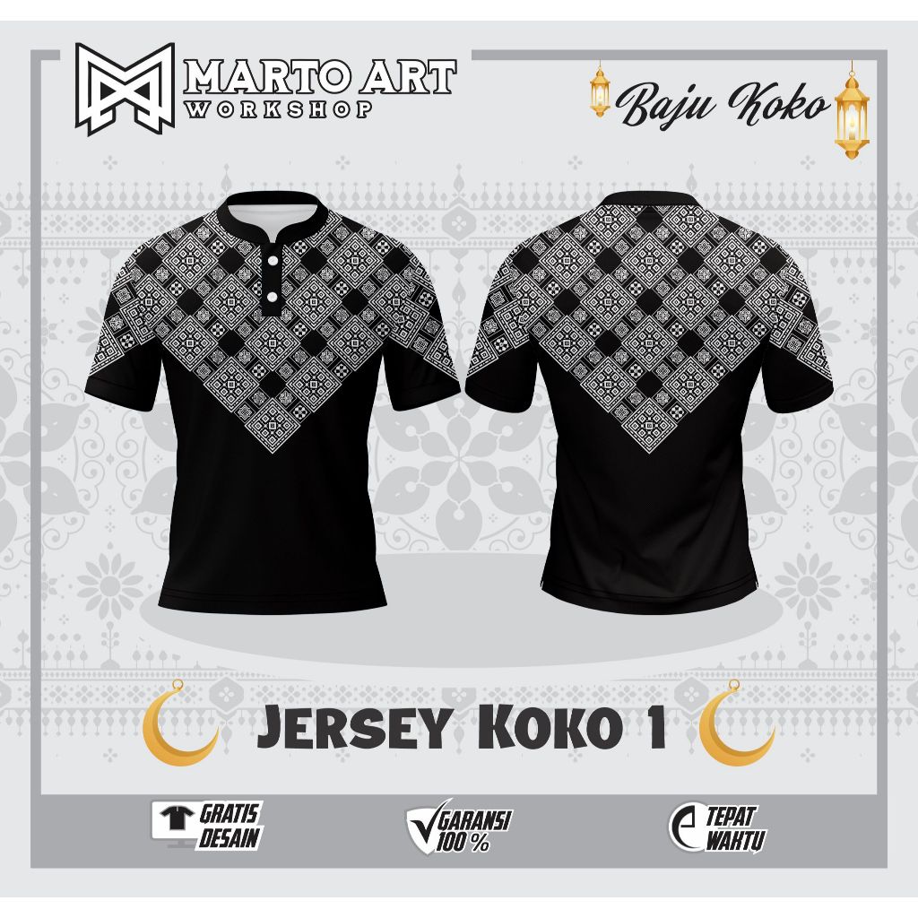 Jersey Ar-Rayyan Athletic Koko | Baju Koko Yang Awet Dan Tahan Lama