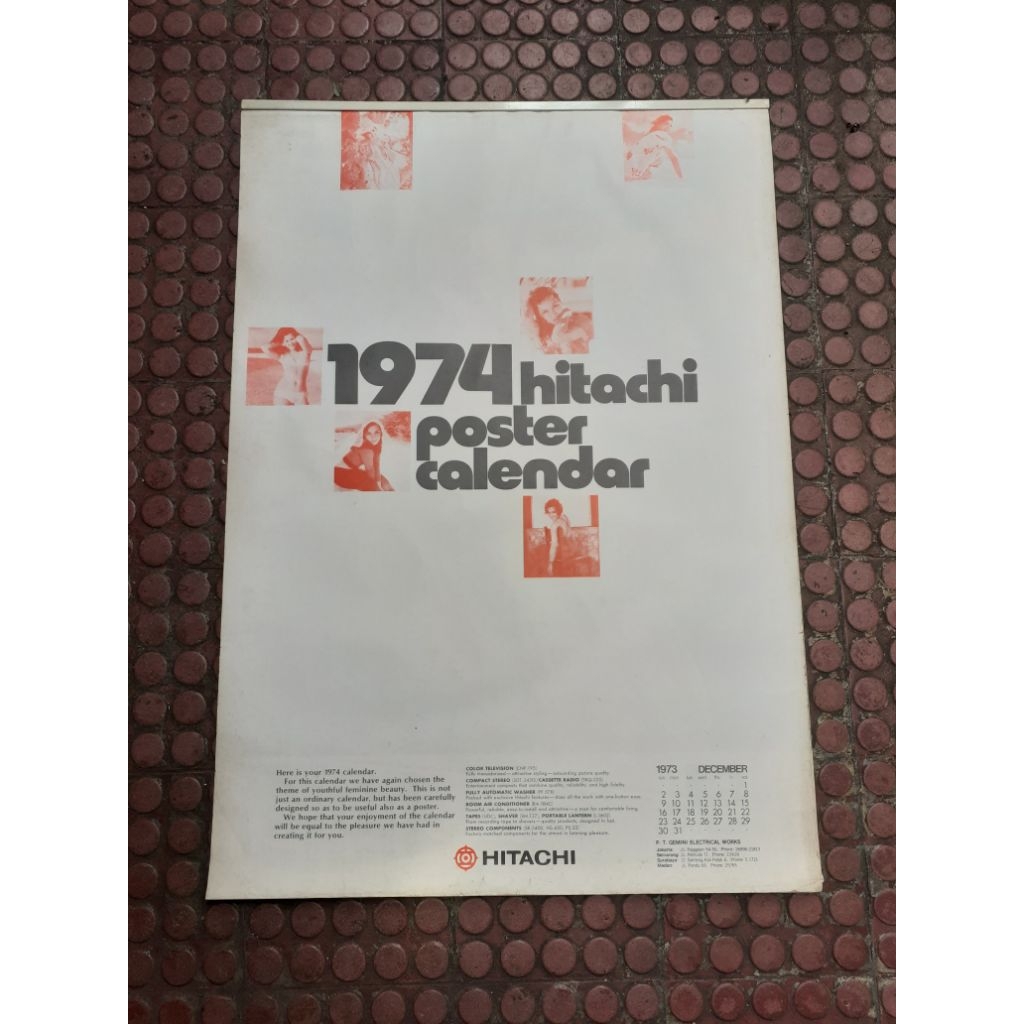 Kalender jadul/kalender lawas