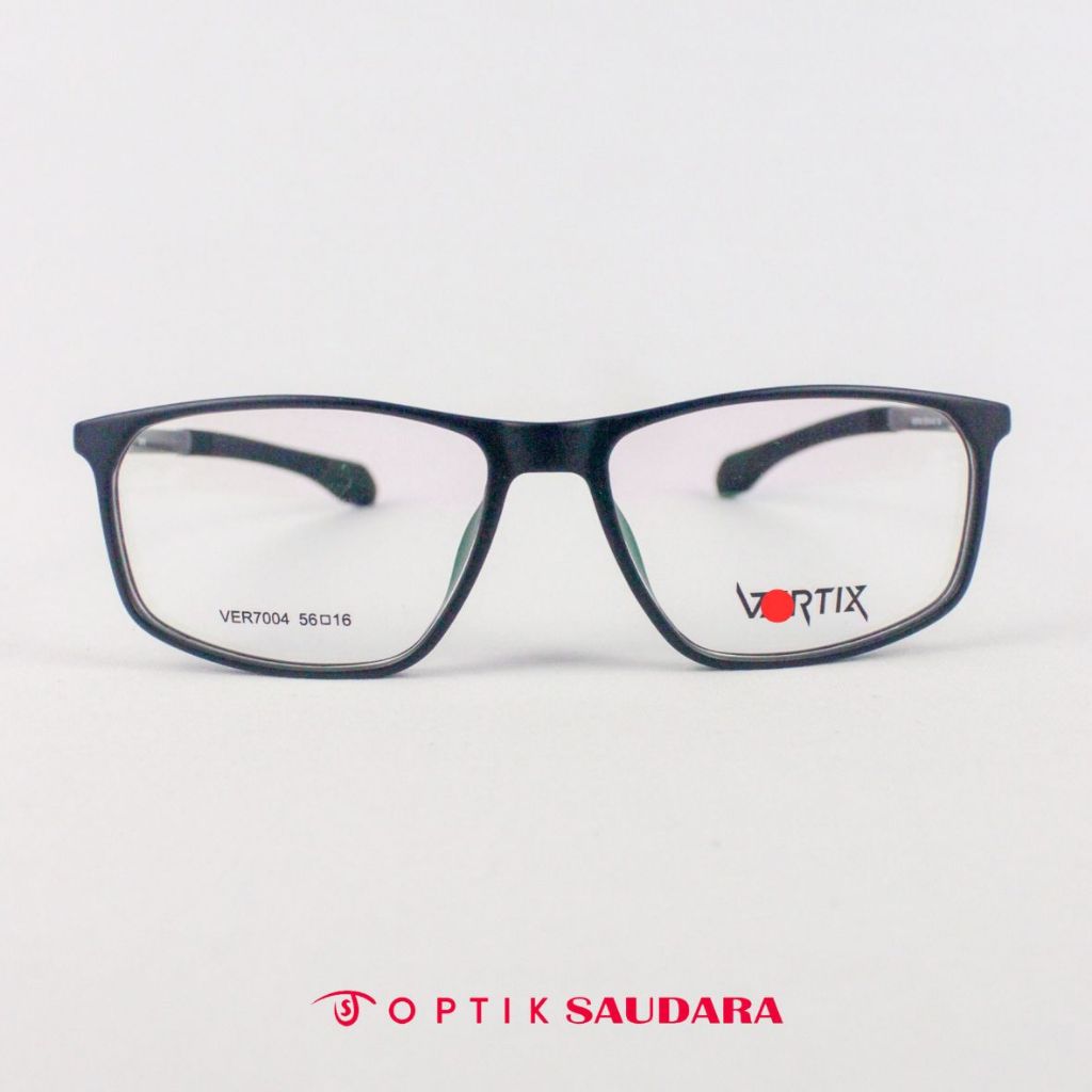 Optik Saudara - Frame Vertix - Kacamata Pria Model Kotak Sporty Elegant F VER PL7004 C4 56