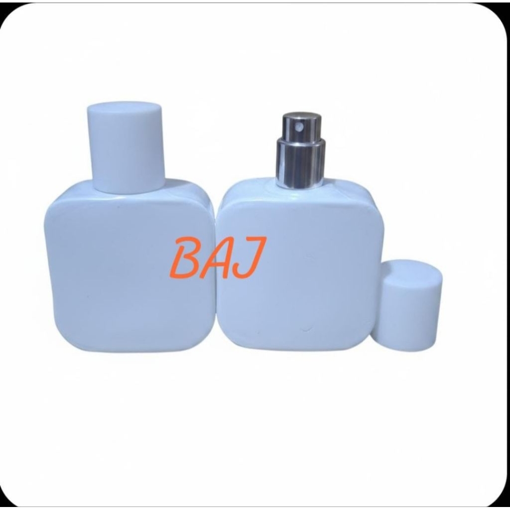 Botol Parfum White/putih 30 dan 50 ml drat per lusin