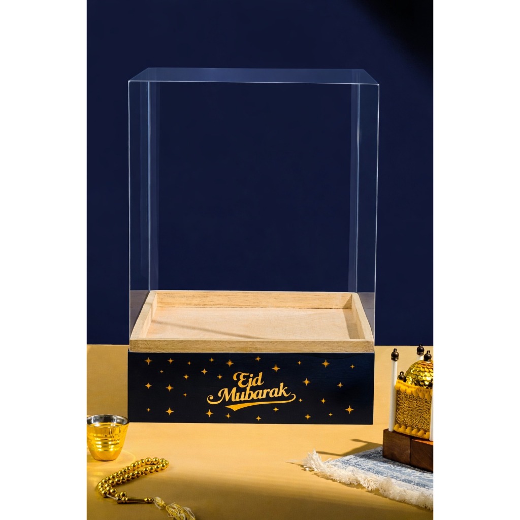 Wooden Box / Box Kayu Packaging Hampers Lebaran - Taqwa Box