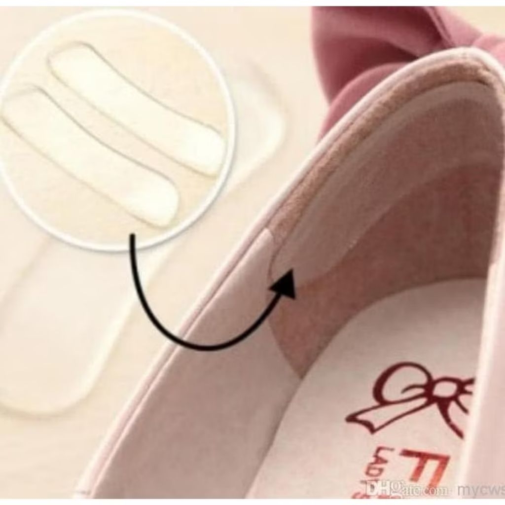 Insole Pelindung Kaki Anti Lecet Protektor Gel Silikon Sepatu