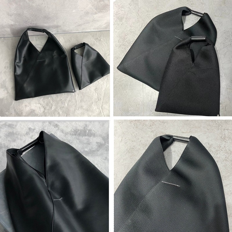 Maison Margiela MM6 Classic Japanese Tote Bag 'Black' [Leather/Mesh]