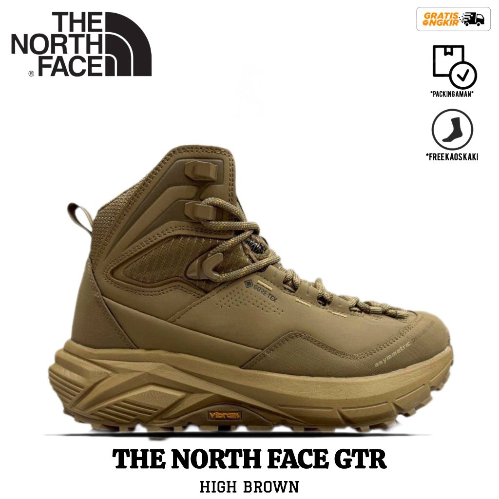 Sepatu Hiking TNF GTR Hight Brown Hiking Shoes