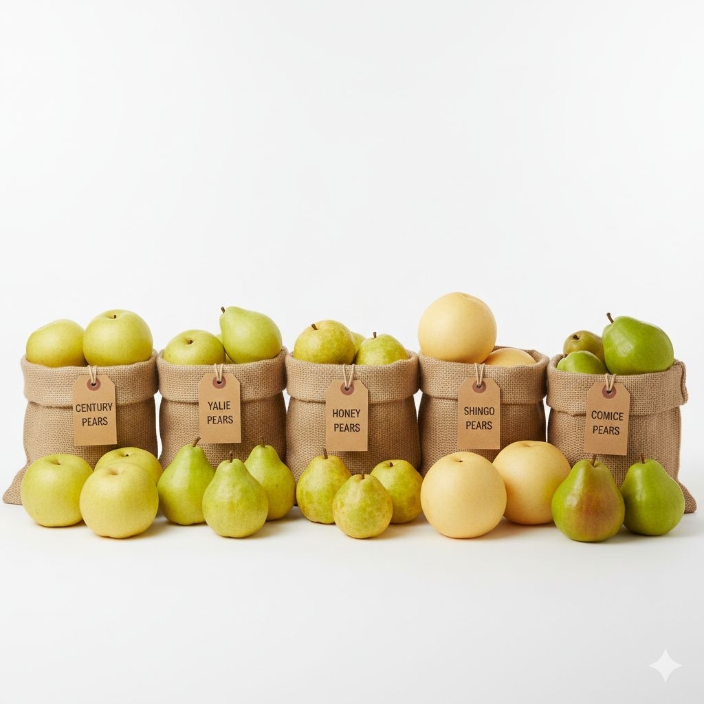 (JAMBISTOREID) Buah Pir Pear All Varian Century Singo 1 kg Fresh Segar 1000 gram Madu Mulus Jambi Fr