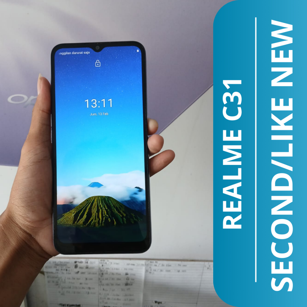 HP SECOND REALME C31 3/32GB / REALME C31 HP SECOND