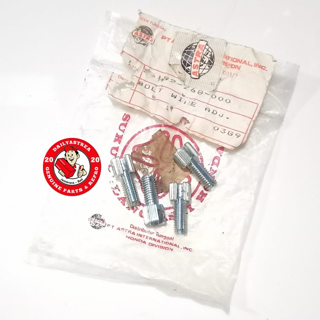 BAUT MUR SETELAN PENYETEL KABEL TALI KOPLING HONDA CB100 CB125 GL100 GL125 CG110 CG125 GL MAX PRO OR