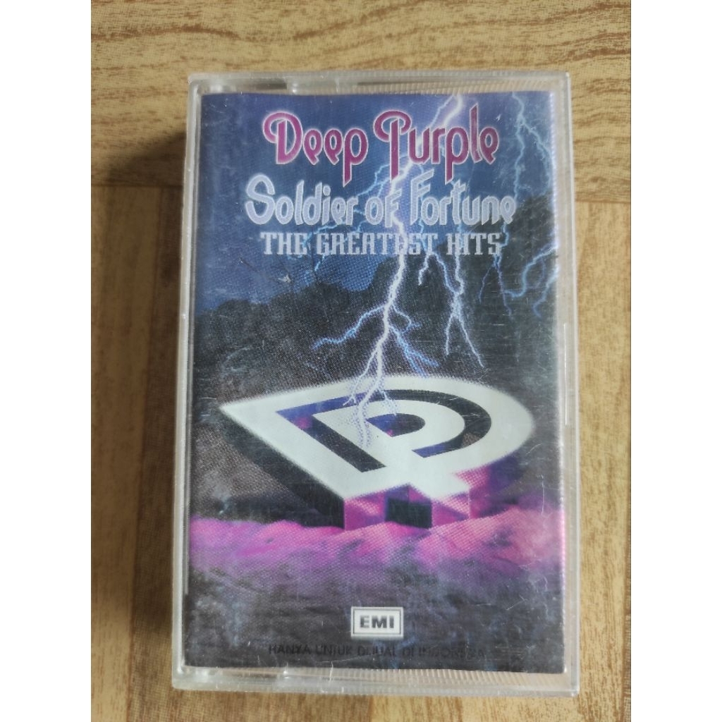 kaset pita DEEP PURPLE "soldier of fortune " the greatest hits