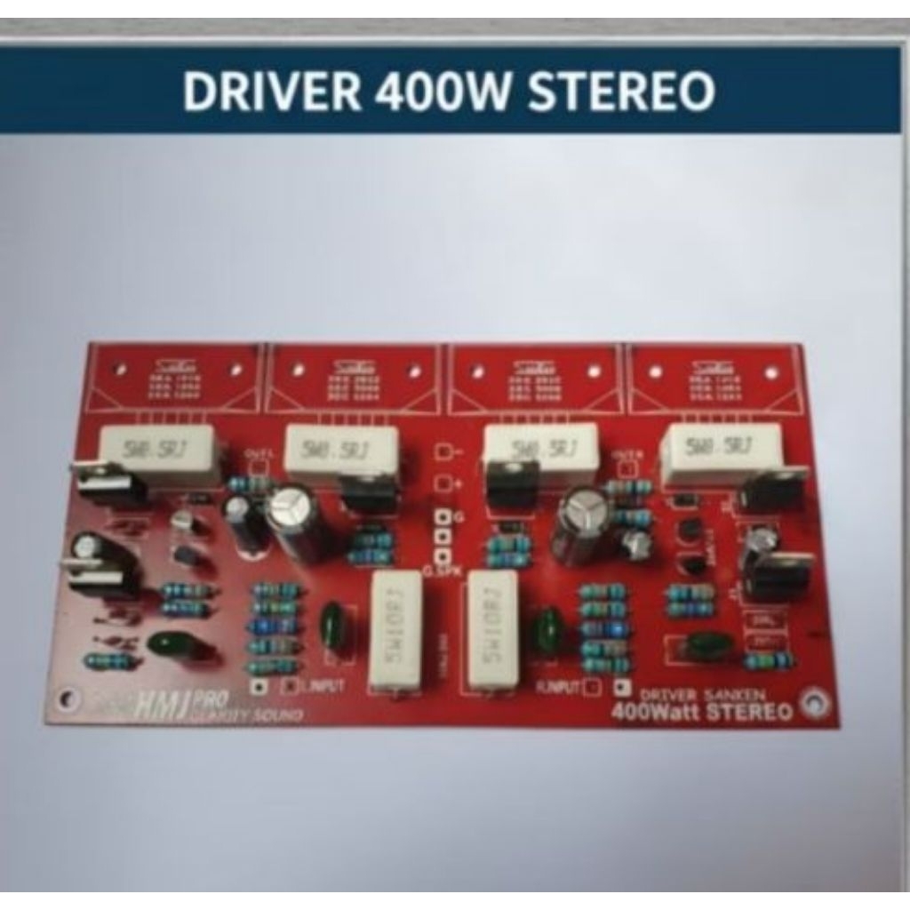 Kit Power Safari 400 Watt Stereo