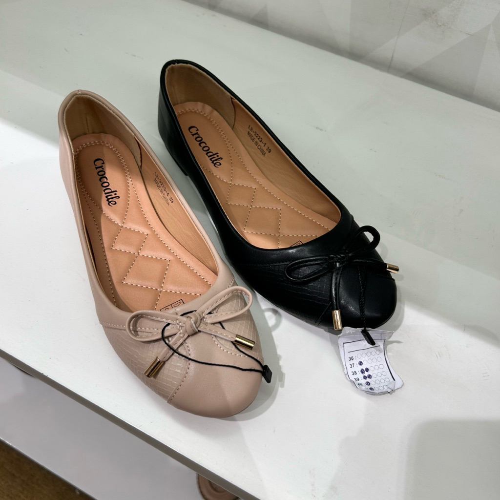 sepatu wanita flat ringan CROCODILE original