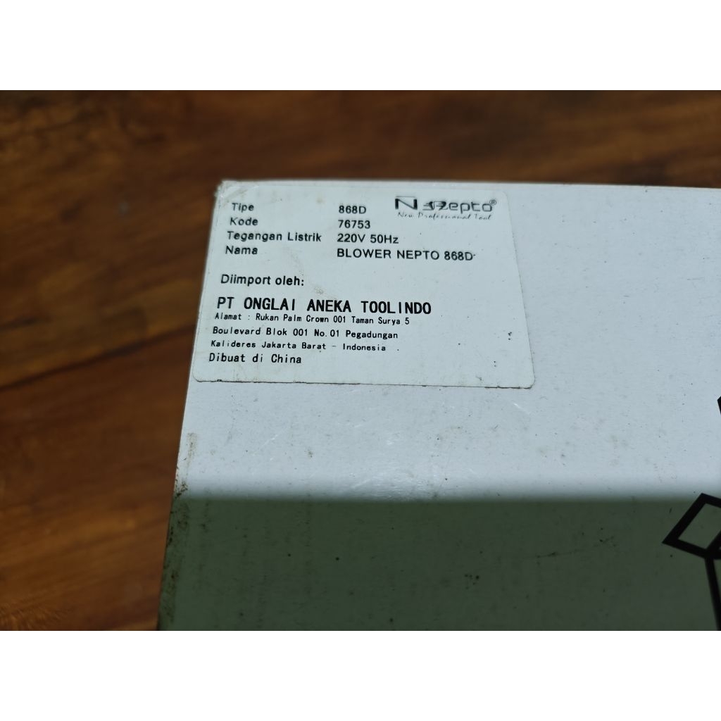 solder uap nepto 868D