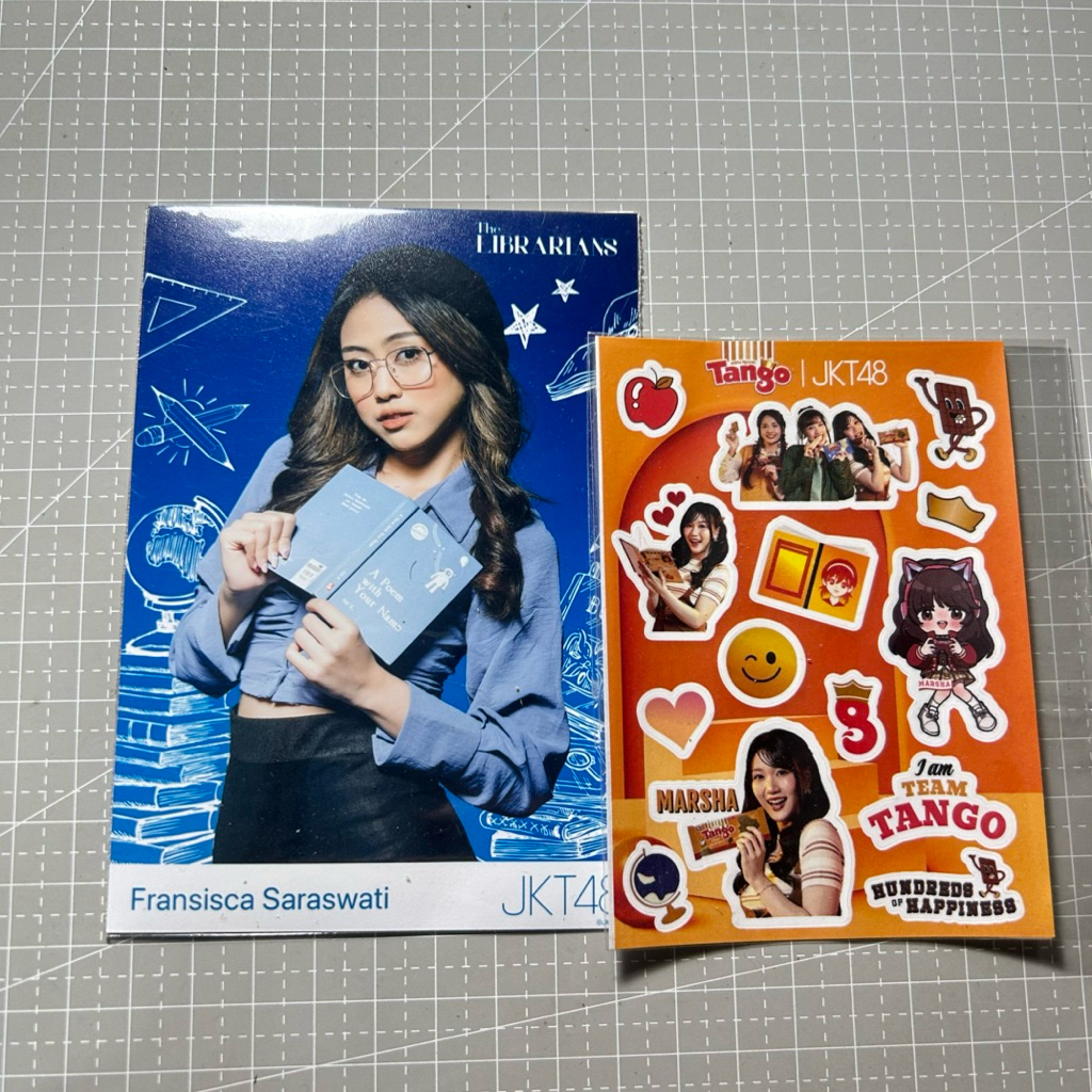 PHOTOPACK PP STIKER TANGO Sisca The Librarians Marsha Tango JKT48