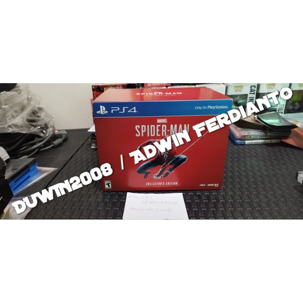 PS4 Playstation 4 - Marvel's Spider-man Spiderman - Collector's Edition