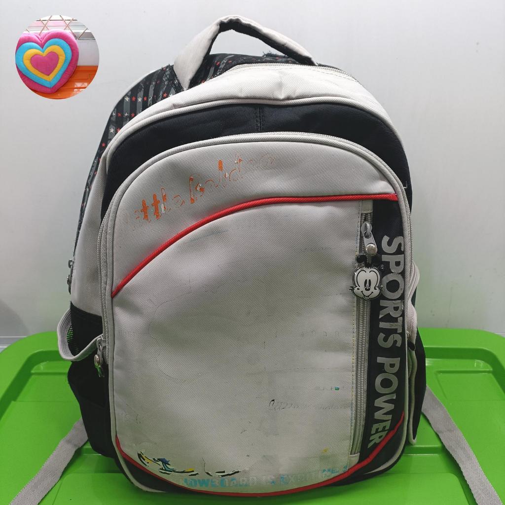 Tas ransel anak cowok second preloved, Tas second ransel SD / SMP second preloved, Tas backpack anak
