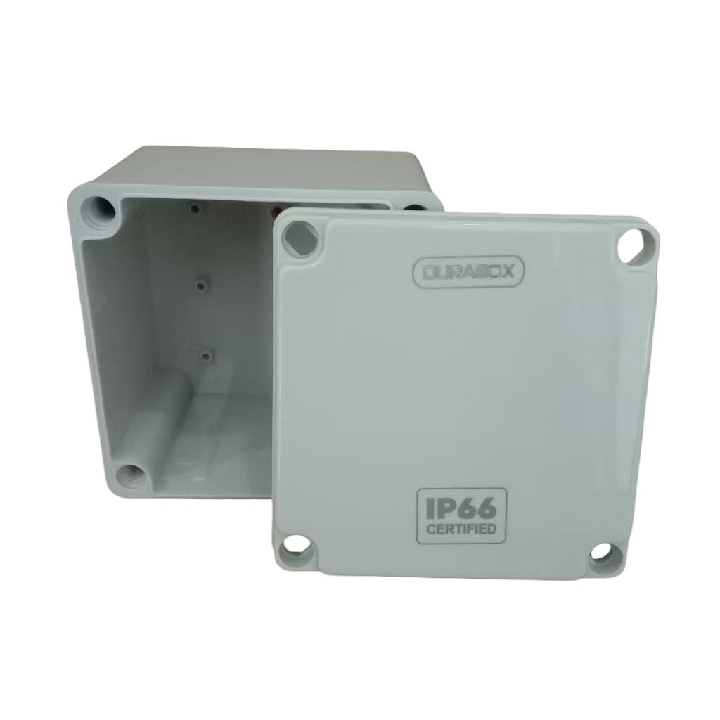 Box Plastik ABS 125x125x75 mm IP66 Box Panel Junction Box Panel Plastik Abs