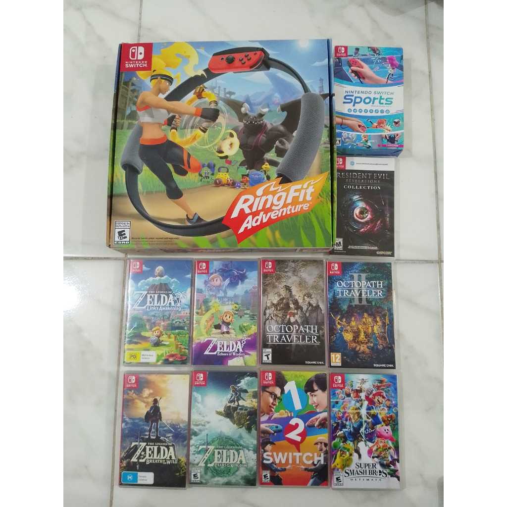 Koleksi Game Nintendo Switch Preloved Murah