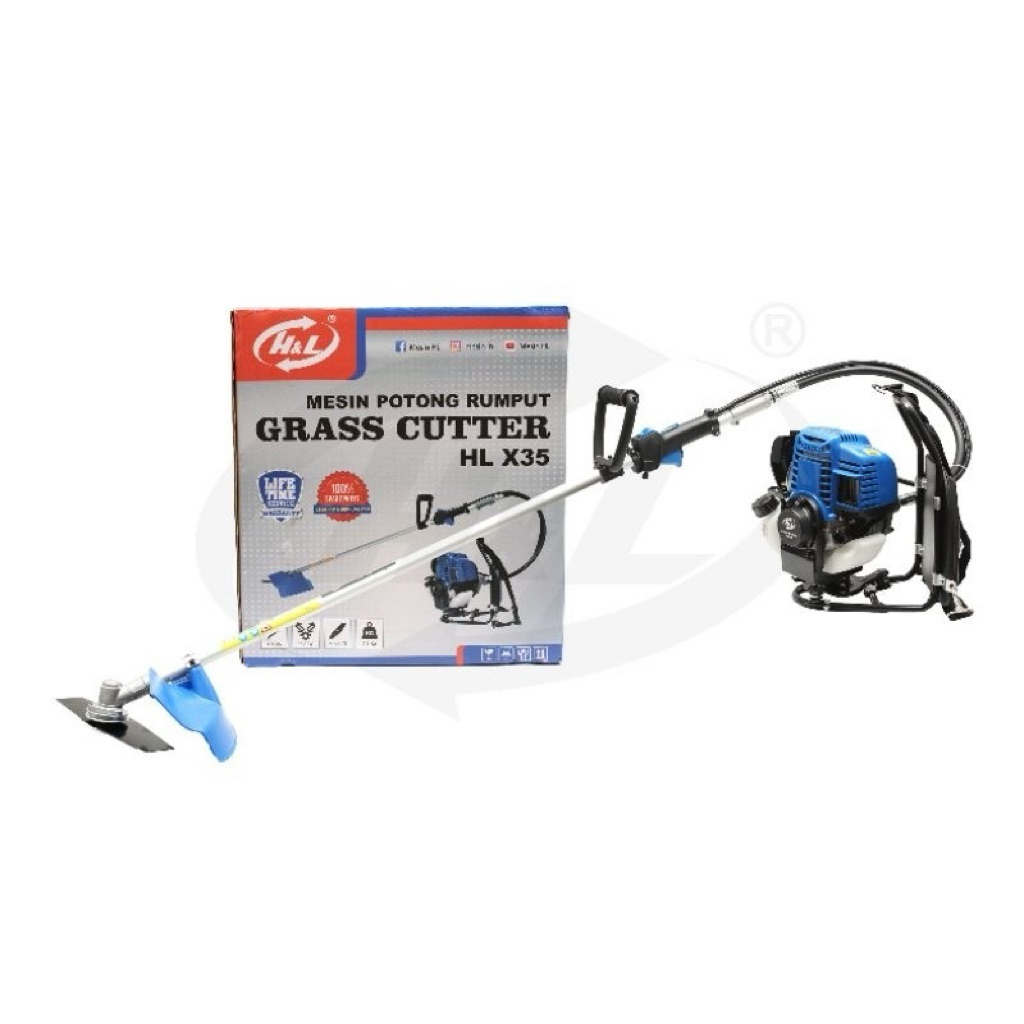 Mesin Potong Rumput Gendong 4 Tak / Grass Cutter HL X35