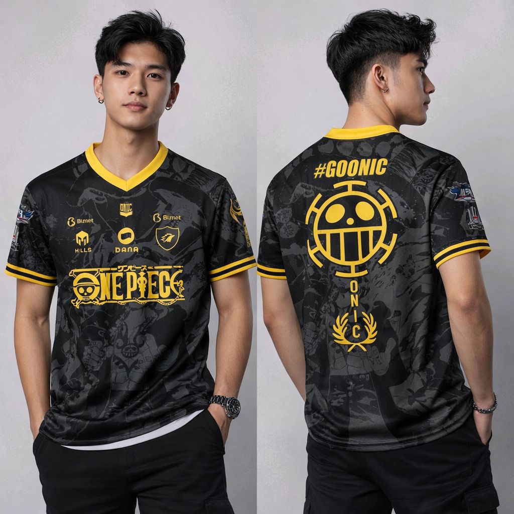 JERSEY ONIC X ONE PIECE TERBARU KEREN BANGET