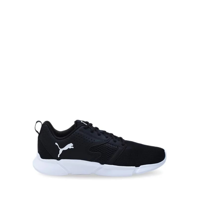 Puma Interflex Modern - Sepatu lari running unisex Puma 19280501 - Black White size 40.5 42