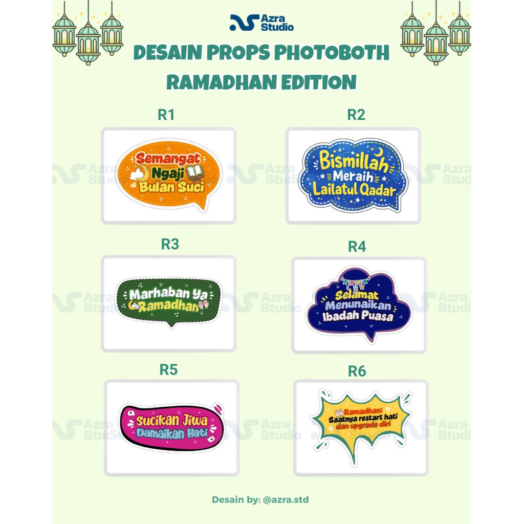 Props Photobooth Ramadhan (DESAIN)