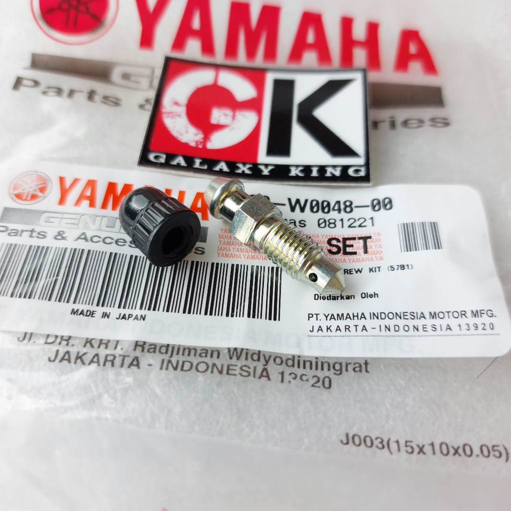 BAUT NEPEL BLEEDING ANGIN KALIPER CAKRAM JUPITER Z Z1 VEGA R ZR JUPITER MX F1ZR FIZR ORIGINAL