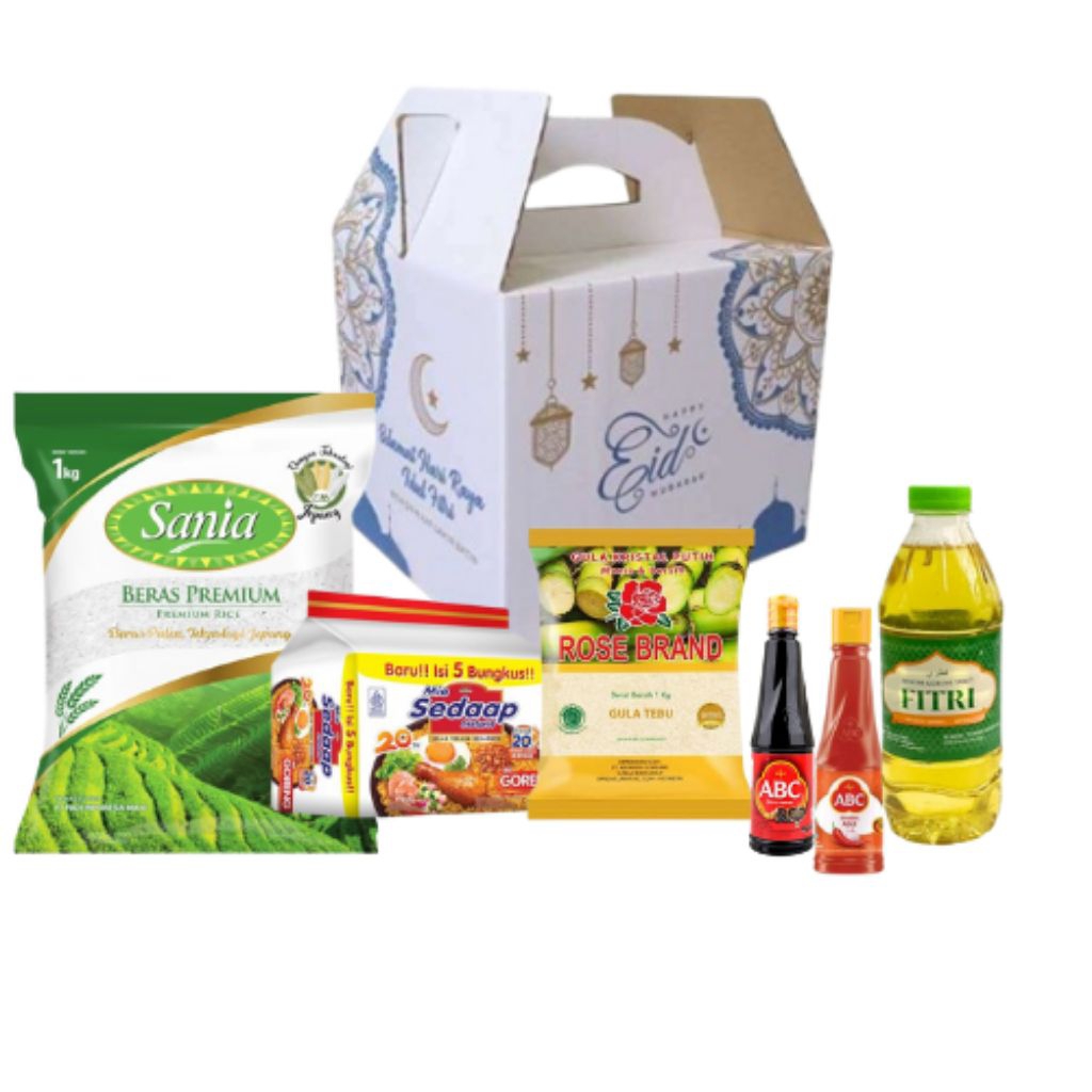 Paket Sembako Sedekah Sesama/Paket Parcel Lebaran/Paket THR/Parcel Murah/Sembako Murah