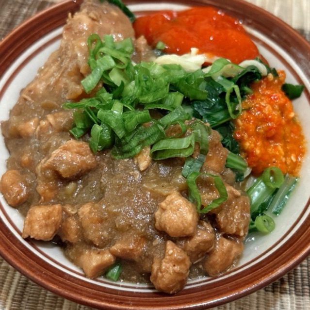 Mie Ayam Balungan Frozen Kuah Lekoh Non MSG