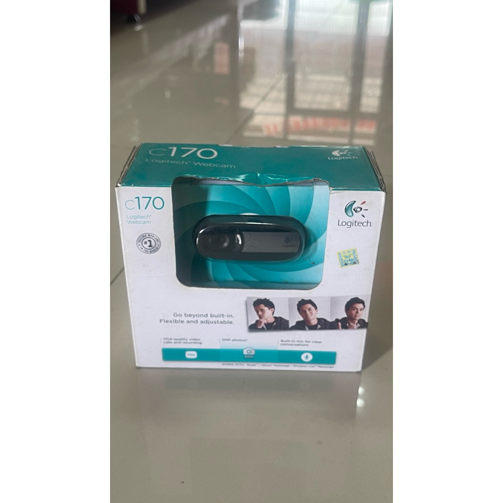 Webcam 2 - LOGITECH C170 5MP USB 2.0 (Bekas)