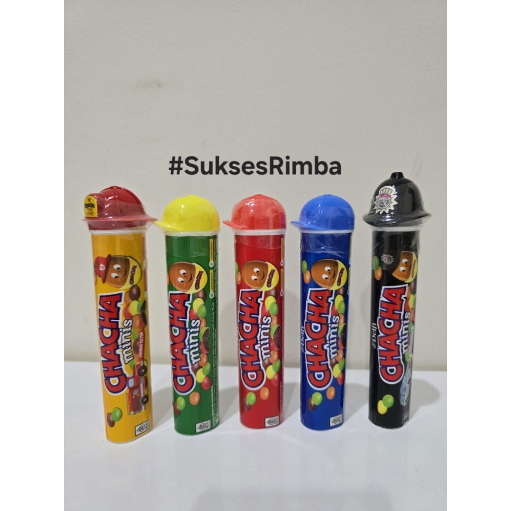 Cokelat ChaCha Minis Tube 30 Gr