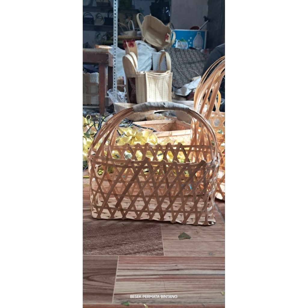 Tas Bambu, Tas Hampers, Tas Anyaman bambu