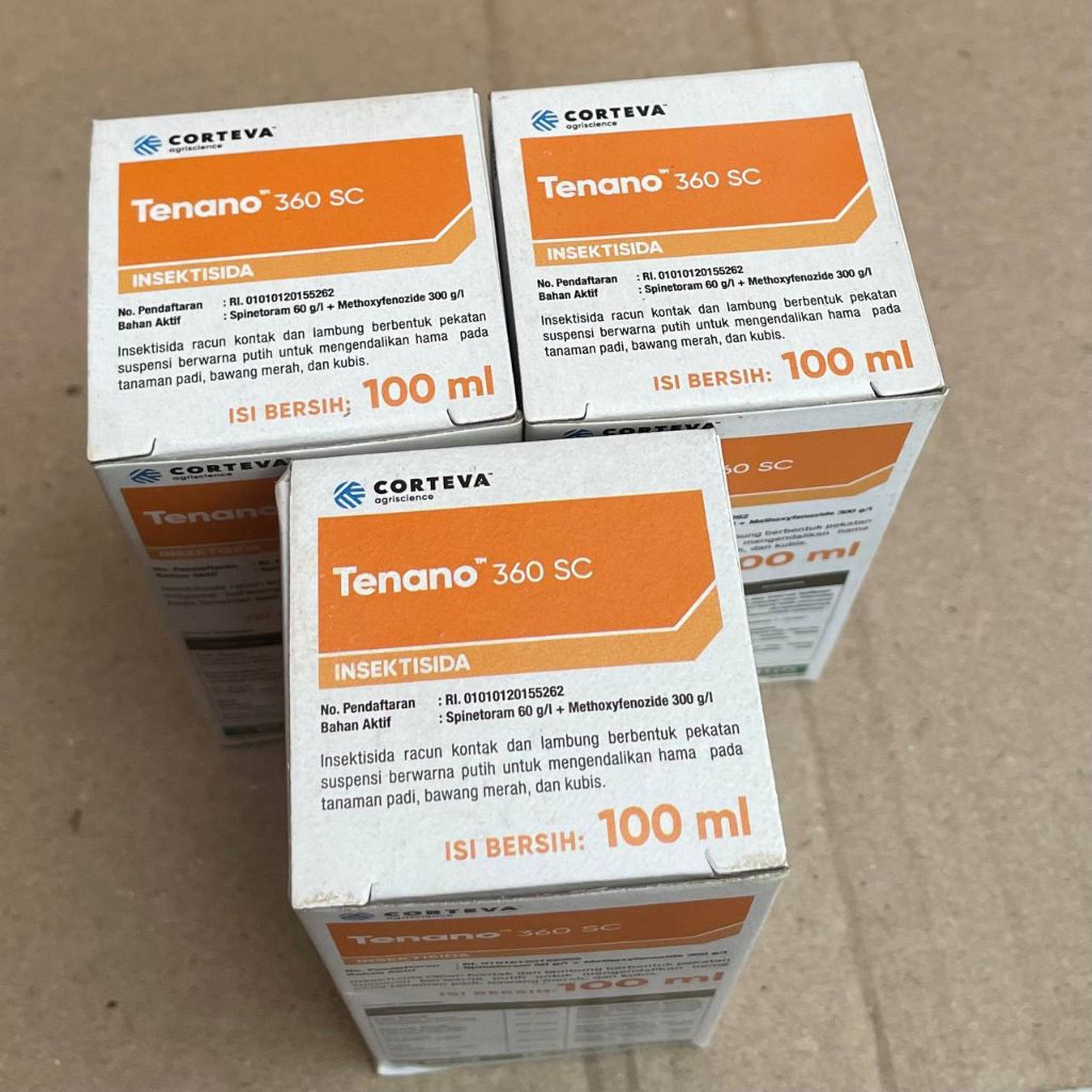 Tenano 360 SC 100ml Insektisida Padi Bawang Kubis Pengendali Ulat dan Hama