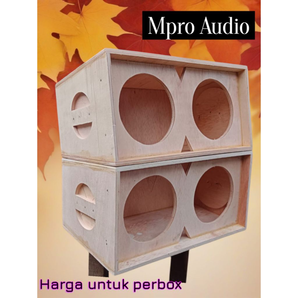 Box Speaker Line array 6 inch Dobel