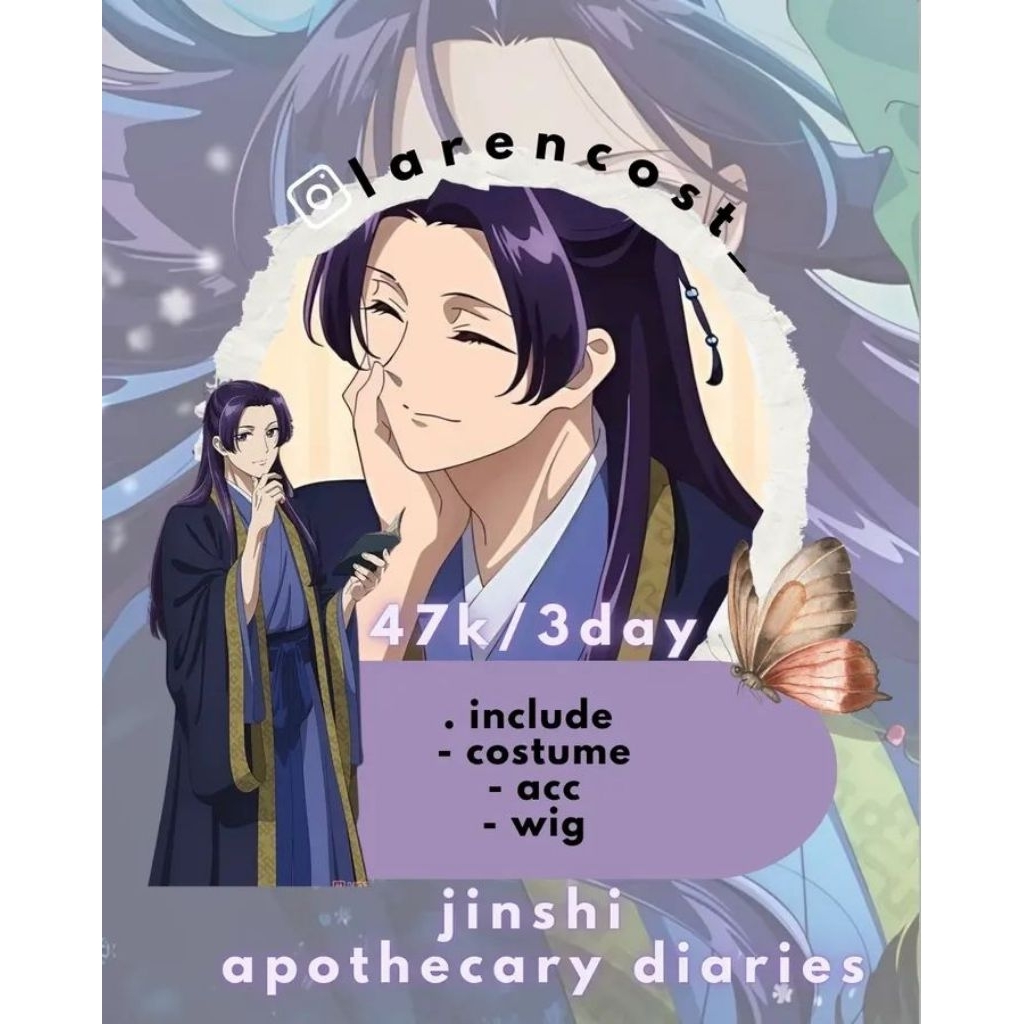 Rental costume jinshi