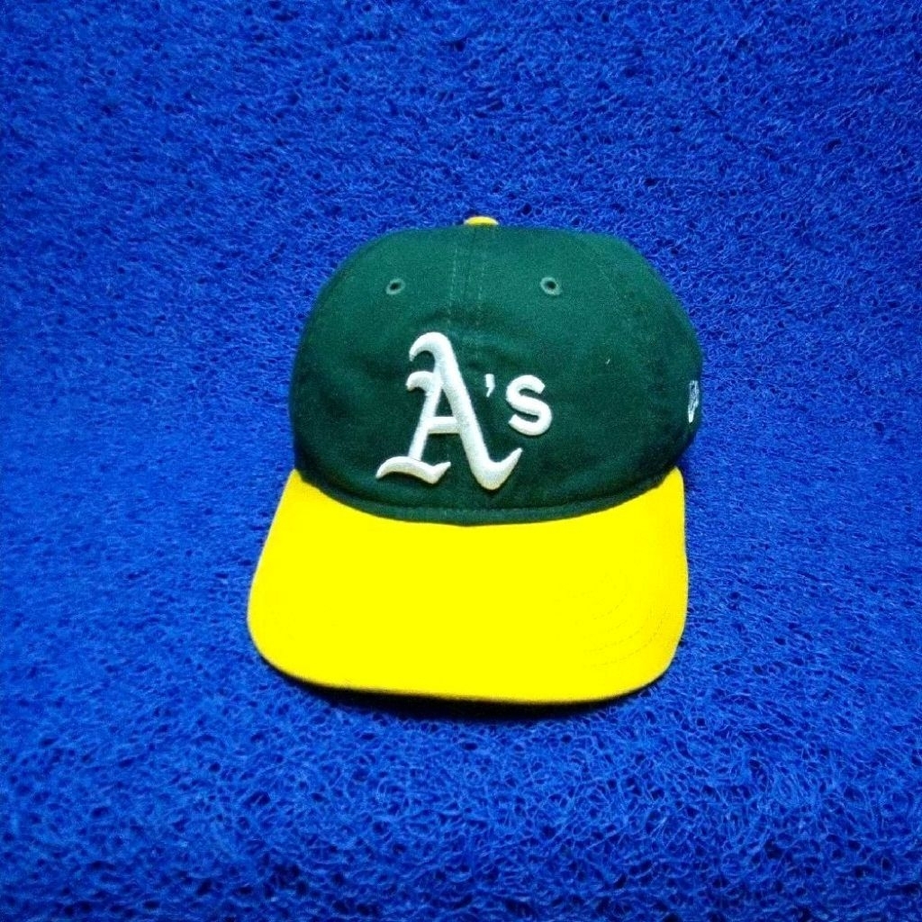 topi MLB AS ATHLETICS remaja 54-56cm