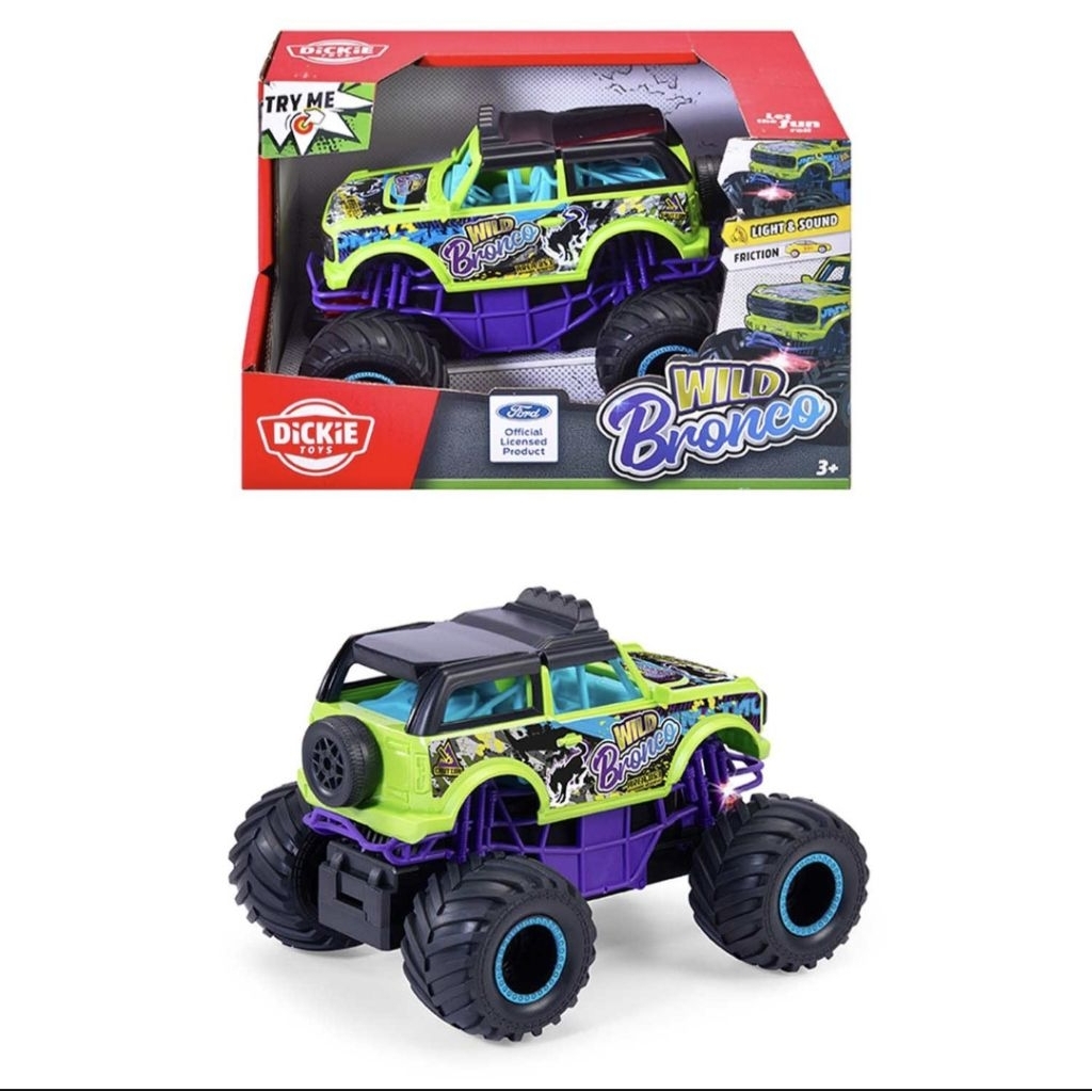Dickie Toys Wild Bronco Monster Truck