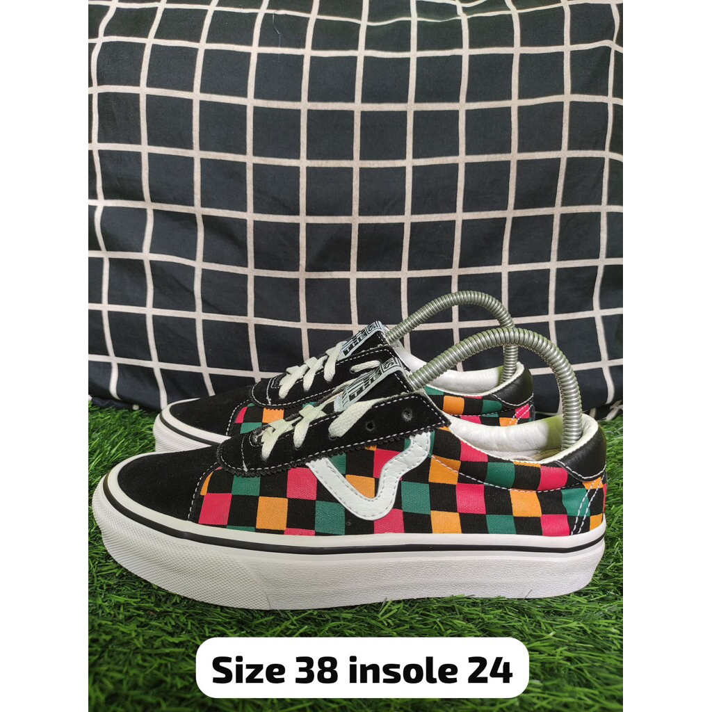 Vans sport washed multi colour second original
