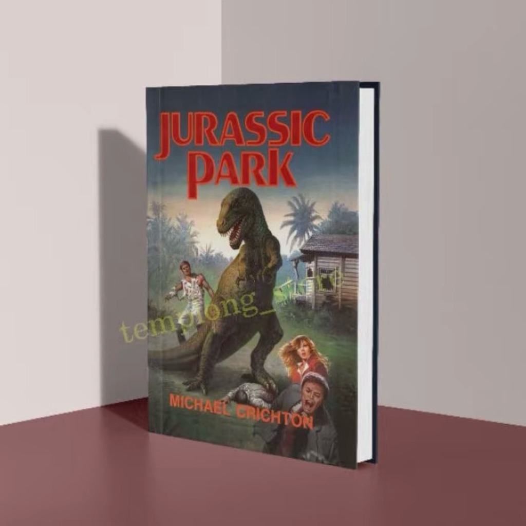 Jurassic Park A Novel by Michael Crichton (HARD COVER)