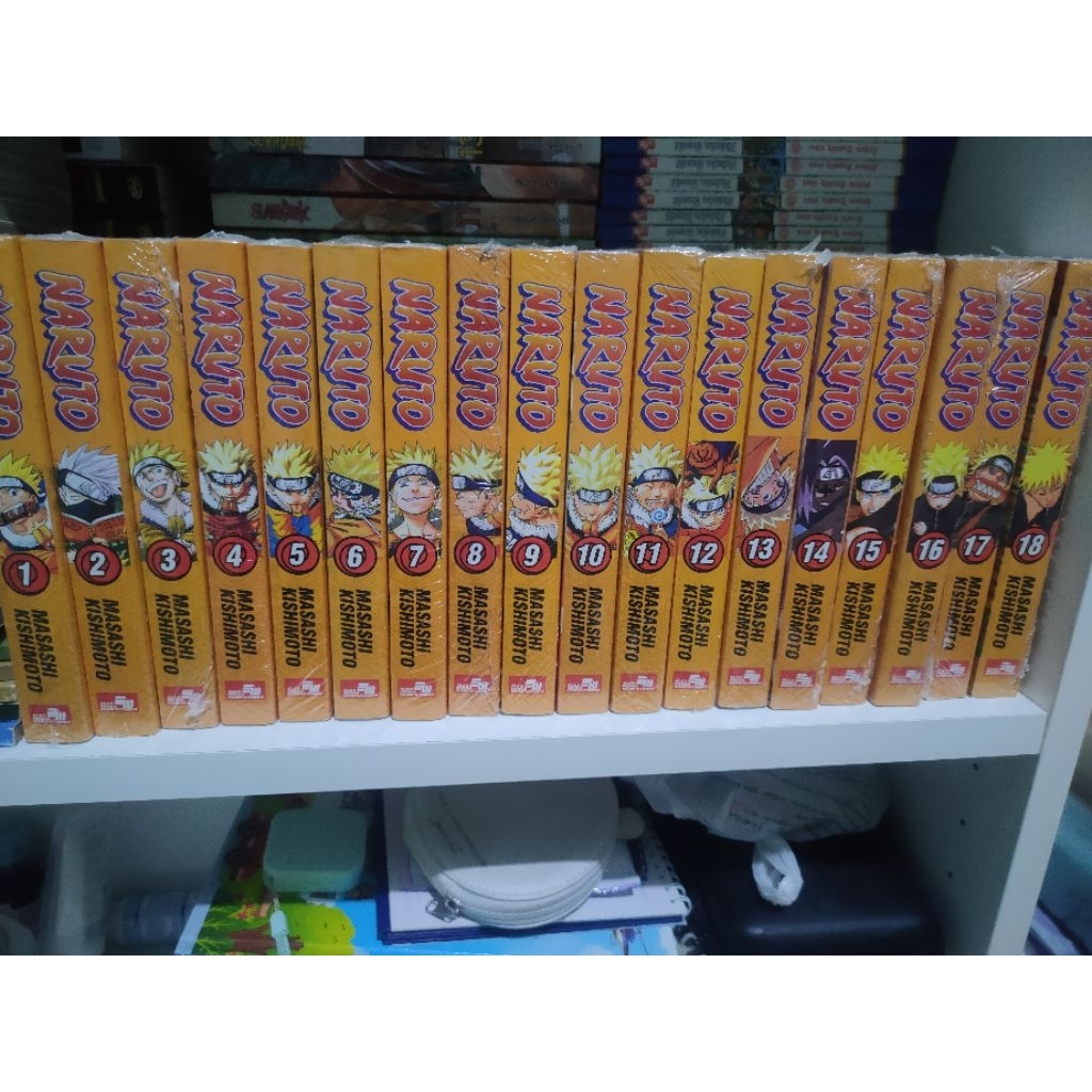 Komik Naruto Bind Up Set 1-18 Segel